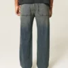 Baggy-Jeans in dunkler Waschung Baggy-Jeans in dunkler Waschung