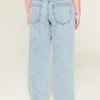 Baggy-Jeans mit niedriger Leibhöhe, Rissen und heller Waschung Baggy-Jeans mit niedriger Leibhöhe, Rissen und heller Waschung