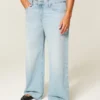 Baggy-Jeans mit niedriger Leibhöhe und Used-Look Baggy-Jeans mit niedriger Leibhöhe und Used-Look