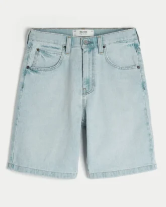 Baggy-Jeansshorts