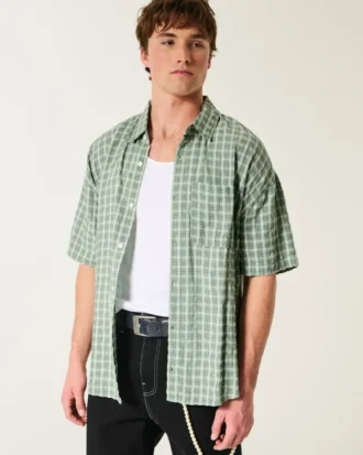 Baggy-Shirt mit kurzen Ärmeln