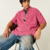 Baggy-Shirt mit kurzen Ärmeln Baggy-Shirt mit kurzen Ärmeln