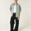 Baggy-Shirt mit kurzen Ärmeln