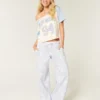 Baggy-Sweathose mit Camouflage-Muster