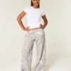 Baggy-Sweathose mit Camouflage-Muster