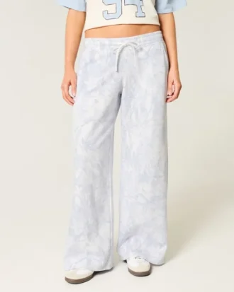 Baggy-Sweathose mit Camouflage-Muster