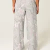 Baggy-Sweathose mit Camouflage-Muster