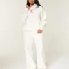 Baggy-Sweathose mit Zuckerstangen-Motiv Baggy-Sweathose mit Zuckerstangen-Motiv
