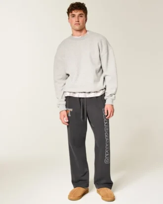 Baggy Sweatpants mit Longhorns-Grafik der University of Texas at Austin