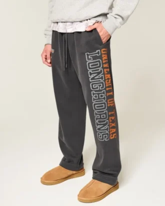 Baggy Sweatpants mit Longhorns-Grafik der University of Texas at Austin