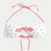 Bandeau-Bikini-Oberteil mit Bindeband vorne Bandeau-Bikini-Oberteil mit Bindeband vorne