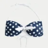 Bandeau-Bikini-Oberteil mit Bindeband vorne