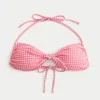 Bandeau-Bikini-Oberteil mit Bindeband vorne Bandeau-Bikini-Oberteil mit Bindeband vorne