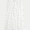 Bequeme gerippte Hose mit weitem Bein Bequeme gerippte Hose mit weitem Bein