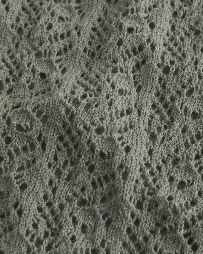 Bequeme, langärmelige Strandjacke mit Bindeband vorne