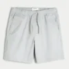 Über dem Knie endende Twill-Shorts zum Hineinschlüpfen Über dem Knie endende Twill-Shorts zum Hineinschlüpfen