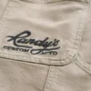 Bestickte, locker sitzende Malerjeans Bestickte, locker sitzende Malerjeans