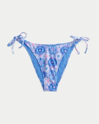 Bikini-Höschen mit seitlichem Bindeband