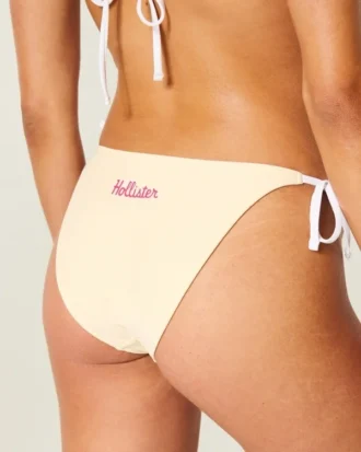 Bikini-Höschen mit seitlichem Bindeband