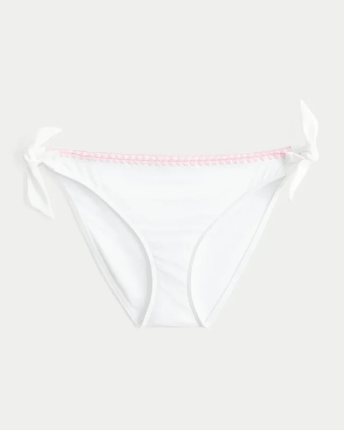Bikini-Höschen mit seitlichen Bändern