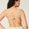 Bikini-Oberteil mit Rüschenrand