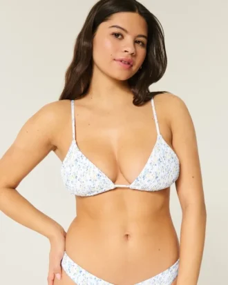 Bikini-Oberteil mit Smokarbeit