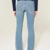 Bootcut-Jeans mit niedriger Leibhöhe und mittlerer Waschung Bootcut-Jeans mit niedriger Leibhöhe und mittlerer Waschung