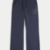 Bootcut-Jogginghose mit Nummerngrafik