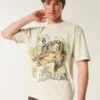 Boxy Baylor University Bears Grafik-T-Shirt Boxy Baylor University Bears Grafik-T-Shirt