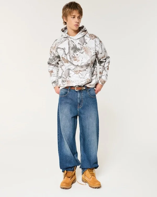Boxy Camo Hoodie Boxy Camo Hoodie