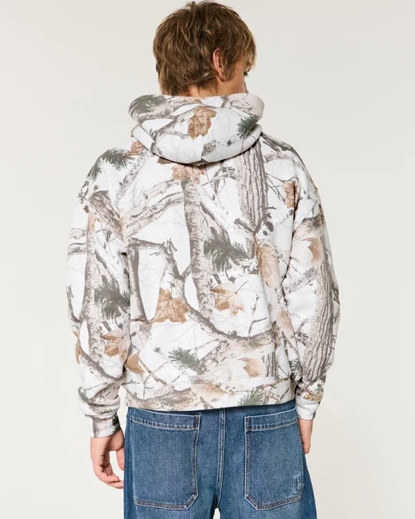 Boxy Camo Hoodie Boxy Camo Hoodie