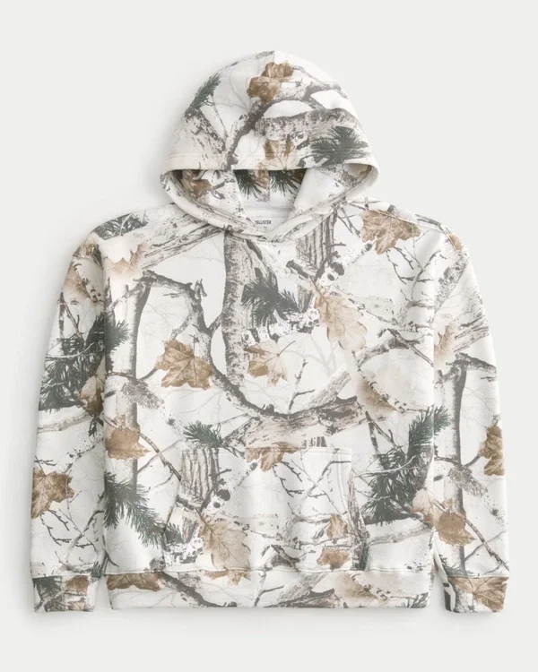 Boxy Camo Hoodie Boxy Camo Hoodie