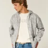 Boxy Camo Zip-Up Hoodie Boxy Camo Zip-Up Hoodie