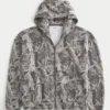Boxy Camo Zip-Up Hoodie Boxy Camo Zip-Up Hoodie