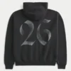 Boxy Class of 26 Grafik-Kapuzenjacke mit Reißverschluss