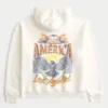 Boxy Club América Las Águillas Grafik-Hoodie Boxy Club América Las Águillas Grafik-Hoodie