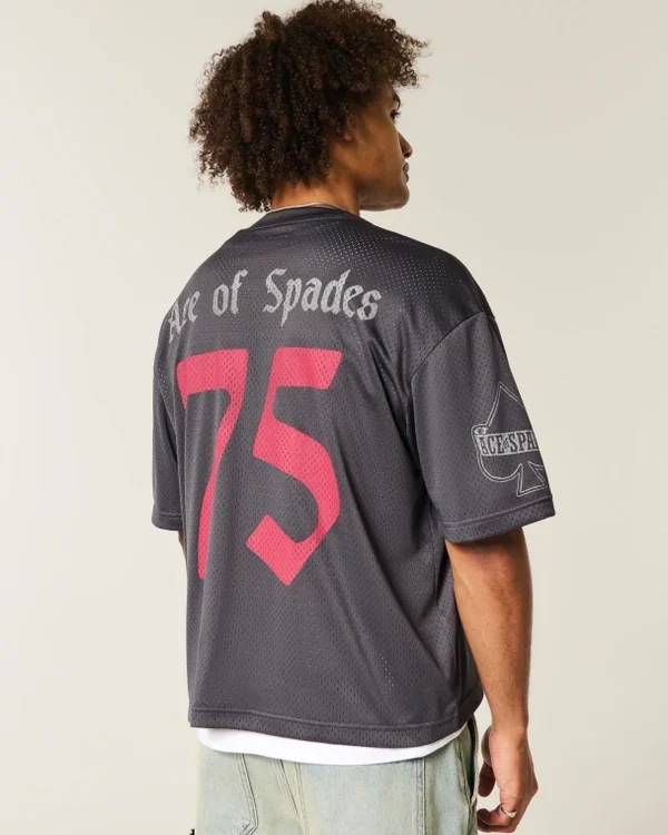 Boxy Crop Motörhead Graphic Jersey Boxy Crop Motörhead Graphic Jersey