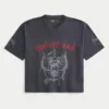 Boxy Crop Motörhead Graphic Jersey Boxy Crop Motörhead Graphic Jersey