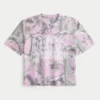 Boxy Crop Posty Co. Grafik-Jersey Boxy Crop Posty Co. Grafik-Jersey