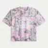 Boxy Crop Posty Co. Grafik-Jersey Boxy Crop Posty Co. Grafik-Jersey