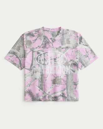 Boxy Crop Posty Co. Grafik-Jersey
