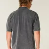 Boxy Crop Washed Polo Boxy Crop Washed Polo