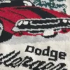Boxy Dodge Challenger Graphic Crew Sweater Boxy Dodge Challenger Graphic Crew Sweater