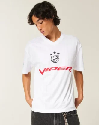 Boxy Dodge Viper Grafik-Fußballtrikot