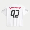 Boxy Dodge Viper Grafik-Fußballtrikot Boxy Dodge Viper Grafik-Fußballtrikot