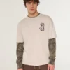 Boxy Dr Pepper Grafik-T-Shirt Boxy Dr Pepper Grafik-T-Shirt