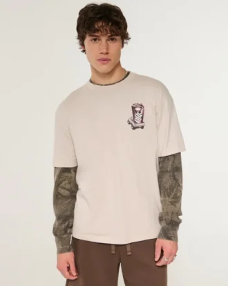 Boxy Dr Pepper Grafik-T-Shirt