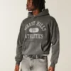 Boxy Forest Hills Athletics Grafik-Hoodie
