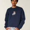 Boxy Frosted Flakes Graphic Crew Sweatshirt Boxy Frosted Flakes Graphic Crew Sweatshirt
