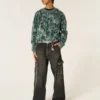 Boxy Fuzzy Crew Sweater Boxy Fuzzy Crew Sweater